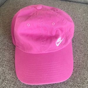 Pink Nike hat